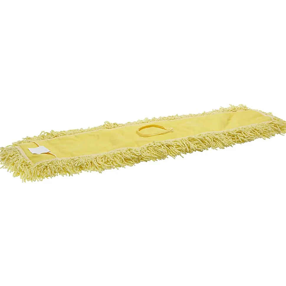 Rubbermaid Commercial Trapper Blend Dust Mop - 5" Width x 24" Length - Yarn, Cotton, Plastic - 1 Each