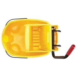 Rubbermaid® Commercial WaveBrake® 35 QT Side Press Bucket and Wringer, Yellow