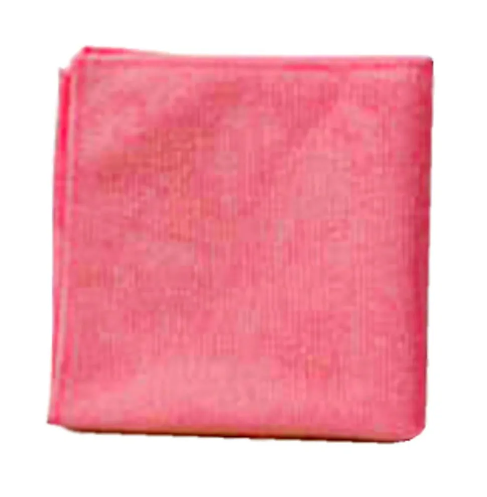 Rubbermaid® Microfiber Cloths, 12" x 12", Red, Pack of 24 Cloths