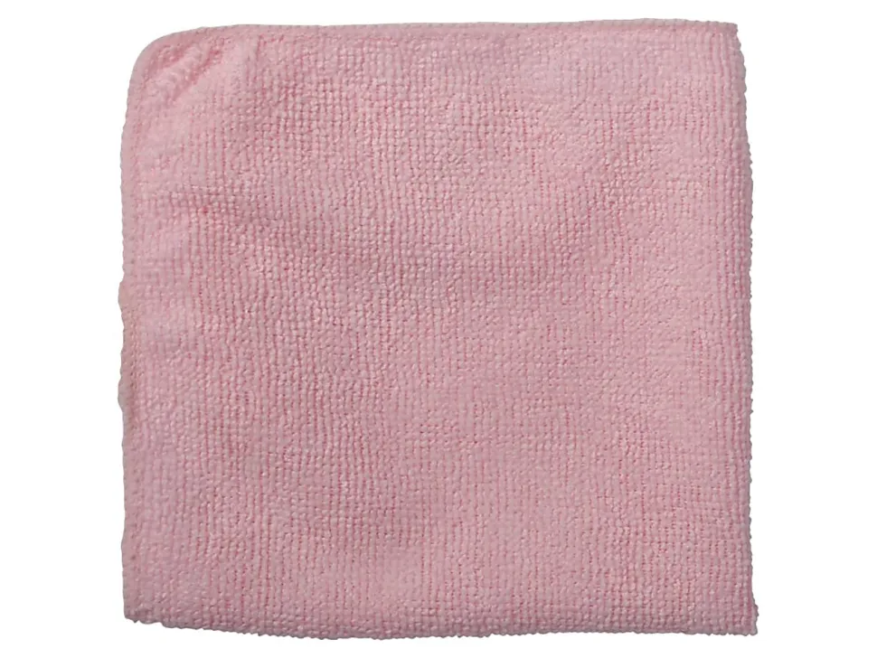 Rubbermaid® Microfiber Cloths, 12" x 12", Red, Pack of 24 Cloths