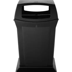Rubbermaid® Ranger Fire-Safe Square Structural Foam Container, 45 Gallons, Black