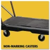 Rubbermaid® Utility-Duty Home/Office Cart, 250 lb Capacity, 20.5 x 32.5, Platform, Black