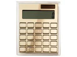 Russell and Hazel Solar-Powered 51179 Desktop LCD Calculator