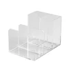 Russell & Hazel Acrylic Desktop Organizer, 4”H x 6”W x 4”D, Clear