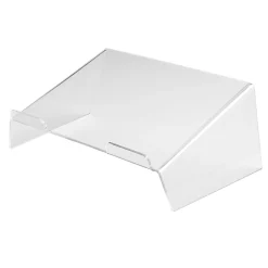 Russell & Hazel Acrylic Laptop Stand For 16” Laptops, 6”H x 16-5/8”W x 10-3/4”D, Clear