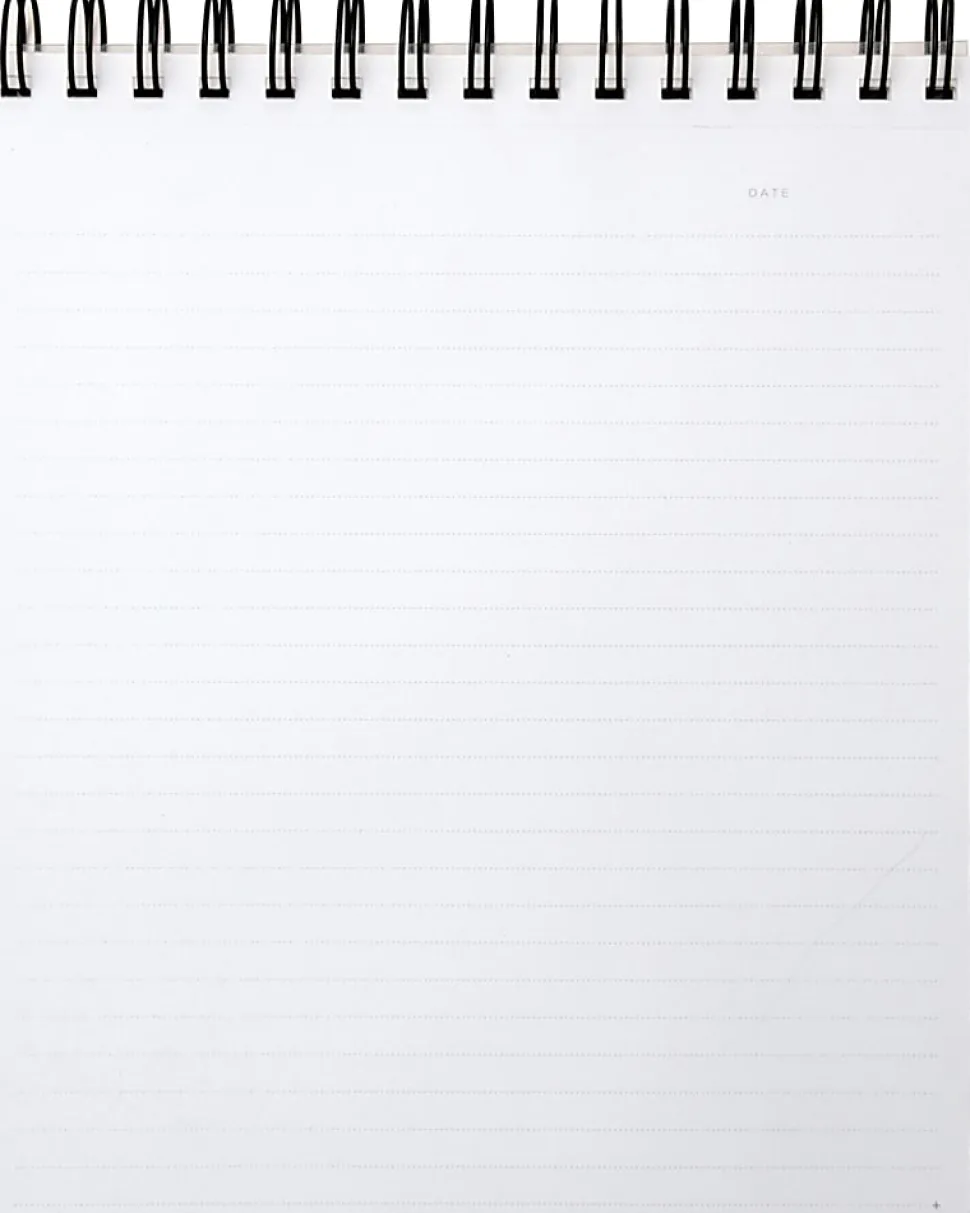 Russell & Hazel Jotter Spiral Notebook, Memo, 7" x 9", 196 Pages (98 Sheets), White