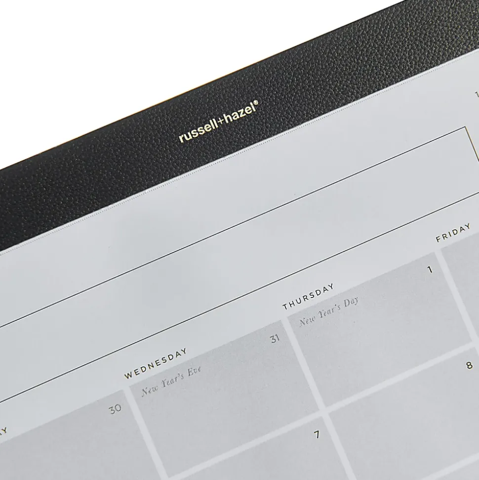 2025-2026 Russell & Hazel Monthly Desktop Calendar, 11” x 17”, January To December, 105878