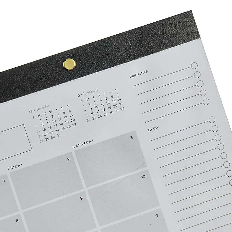 2025-2026 Russell & Hazel Monthly Desktop Calendar, 11” x 17”, January To December, 105878