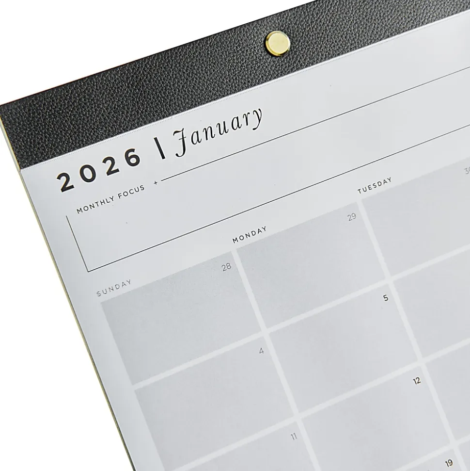 2025-2026 Russell & Hazel Monthly Desktop Calendar, 11” x 17”, January To December, 105878
