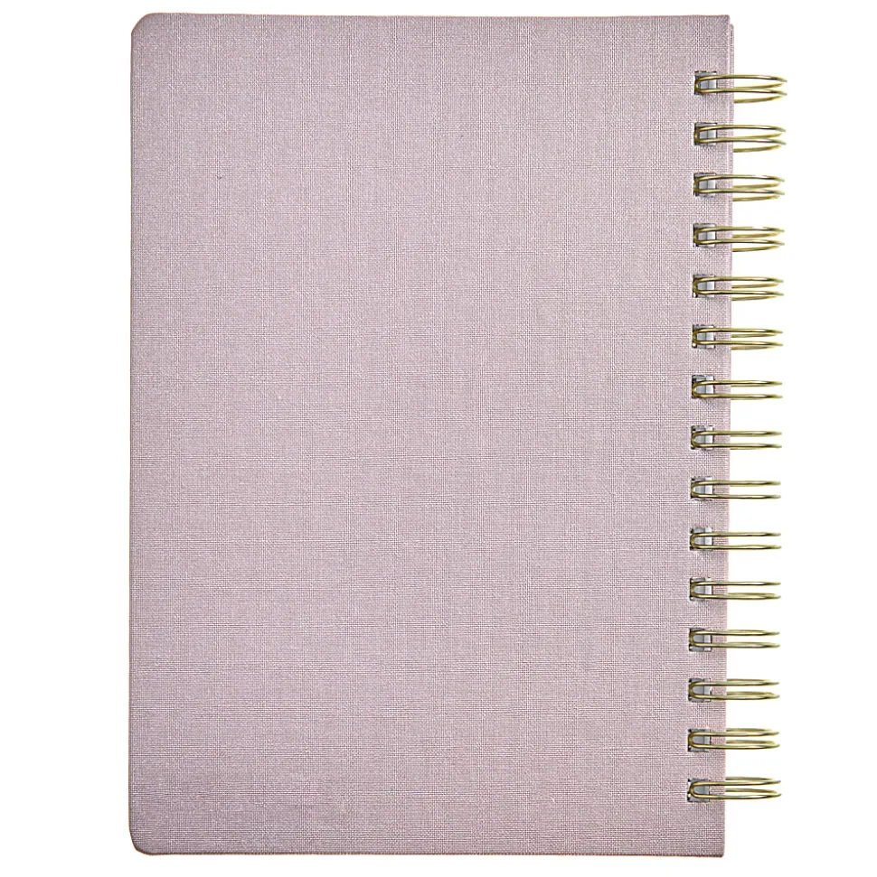 2026 Russell & Hazel Weekly Planner, 6" x 8", Blush Bookcloth, January To December, 105863
