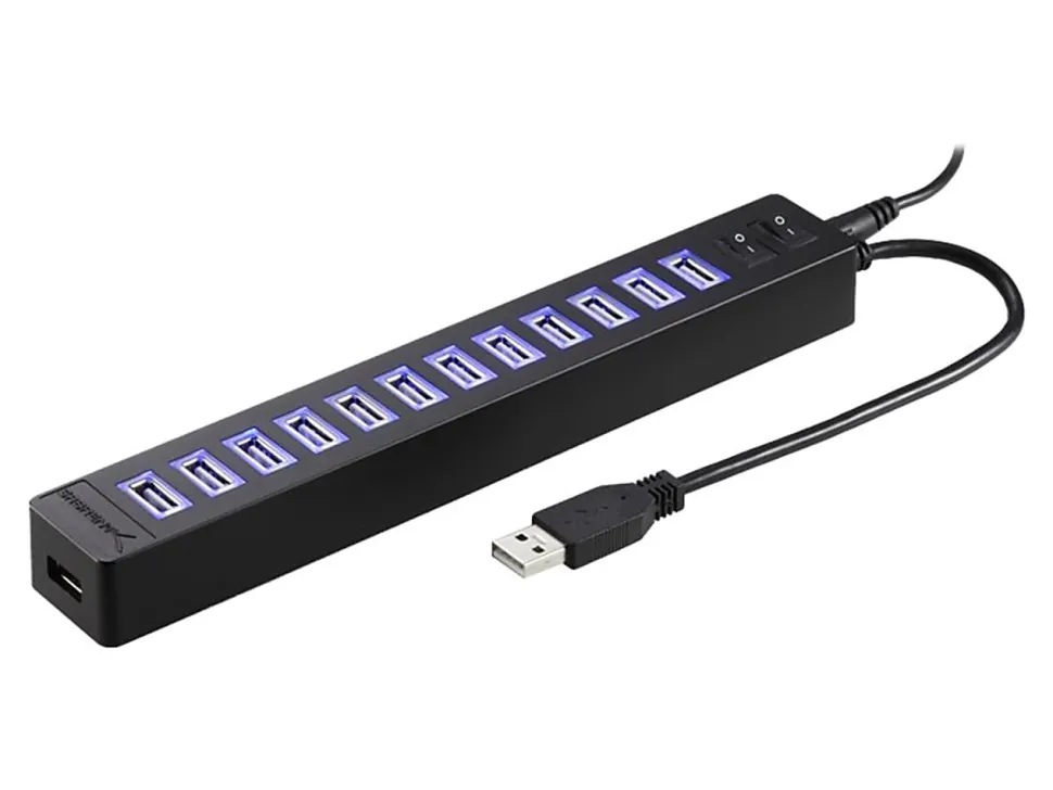 Sabrent HB-U14P - Hub - 13 x USB 2.0 - desktop