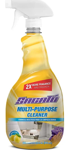 Sacato Multi-Purpose Cleaner, Lemon, 32 Oz