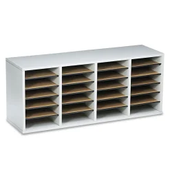 Safco® Adjustable Wood Literature Organizer, 16 3/8
