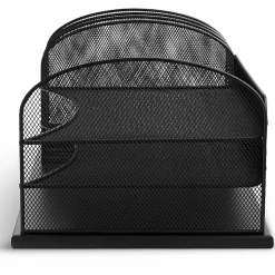 Safco® Horizontal Mesh Desk Organizer, 8 1/4
