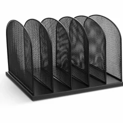 Safco Mesh Desk Organizers, 5 Compartment(s), 2