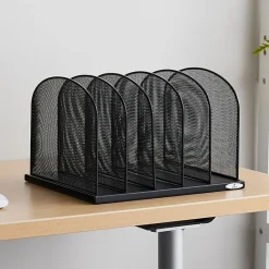 Safco Mesh Desk Organizers, 5 Compartment(s), 2