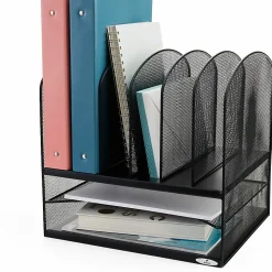 Safco® Onyx Mesh Desk Organizer, 13
