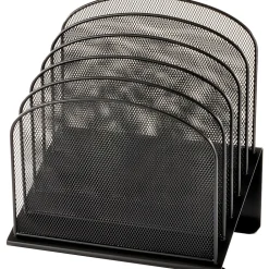 Safco® Onyx Mesh 5-Tier Desk Organizer, 12