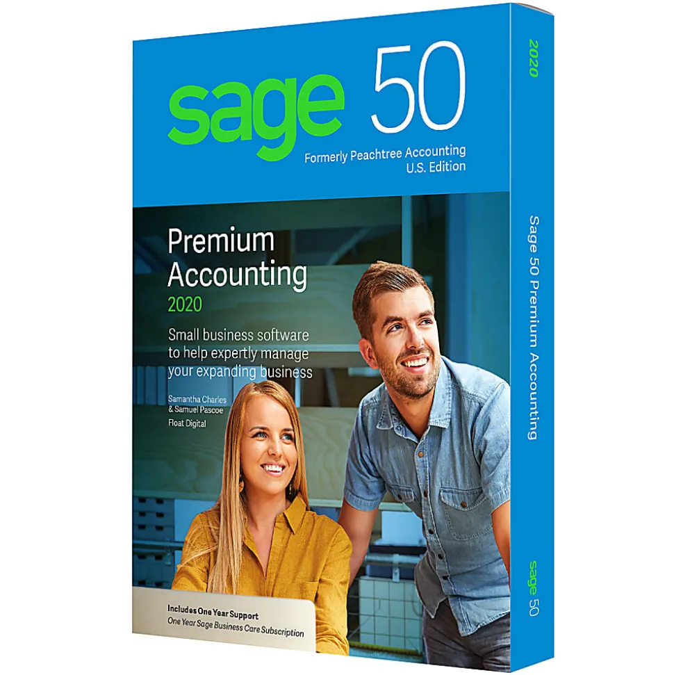 Sage 50 Premium Accounting 2020, 1-User, Disc