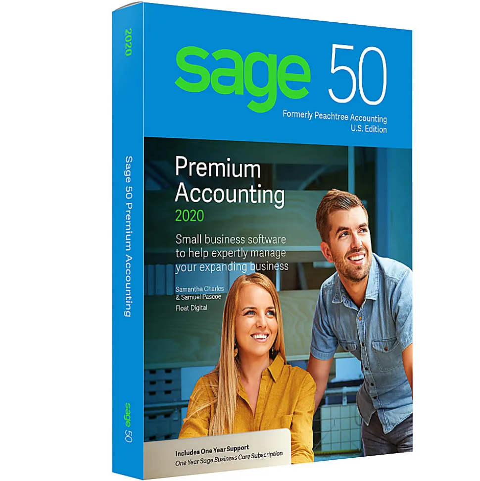 Sage 50 Premium Accounting 2020, 1-User, Disc