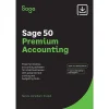 SAGE 50 Premium Accounting, 2024, 1-User, 1-Year Subscription, For Windows®, Download