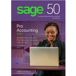Sage 50 Pro Accounting 2020 Software, Disc