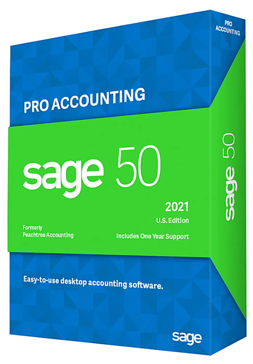 SAGE 50 Pro Accounting 2021, U.S. Edition, For Windows®, CD/Product Key/Download
