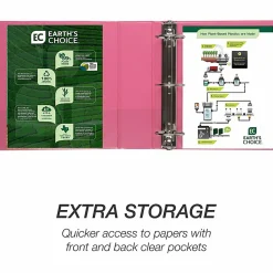 Samsill Earthchoice Durable View Binder, 3