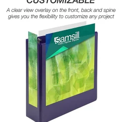Samsill Earthchoice Durable View Binder, 3