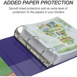 Samsill Earthchoice Durable View Binder, 3