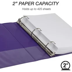 Samsill Earthchoice Durable View Binder, 2