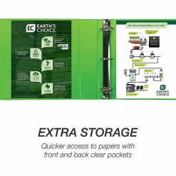 Samsill Earthchoice Durable View Binder, 2