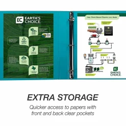Samsill Earthchoice Durable View Binder, 1
