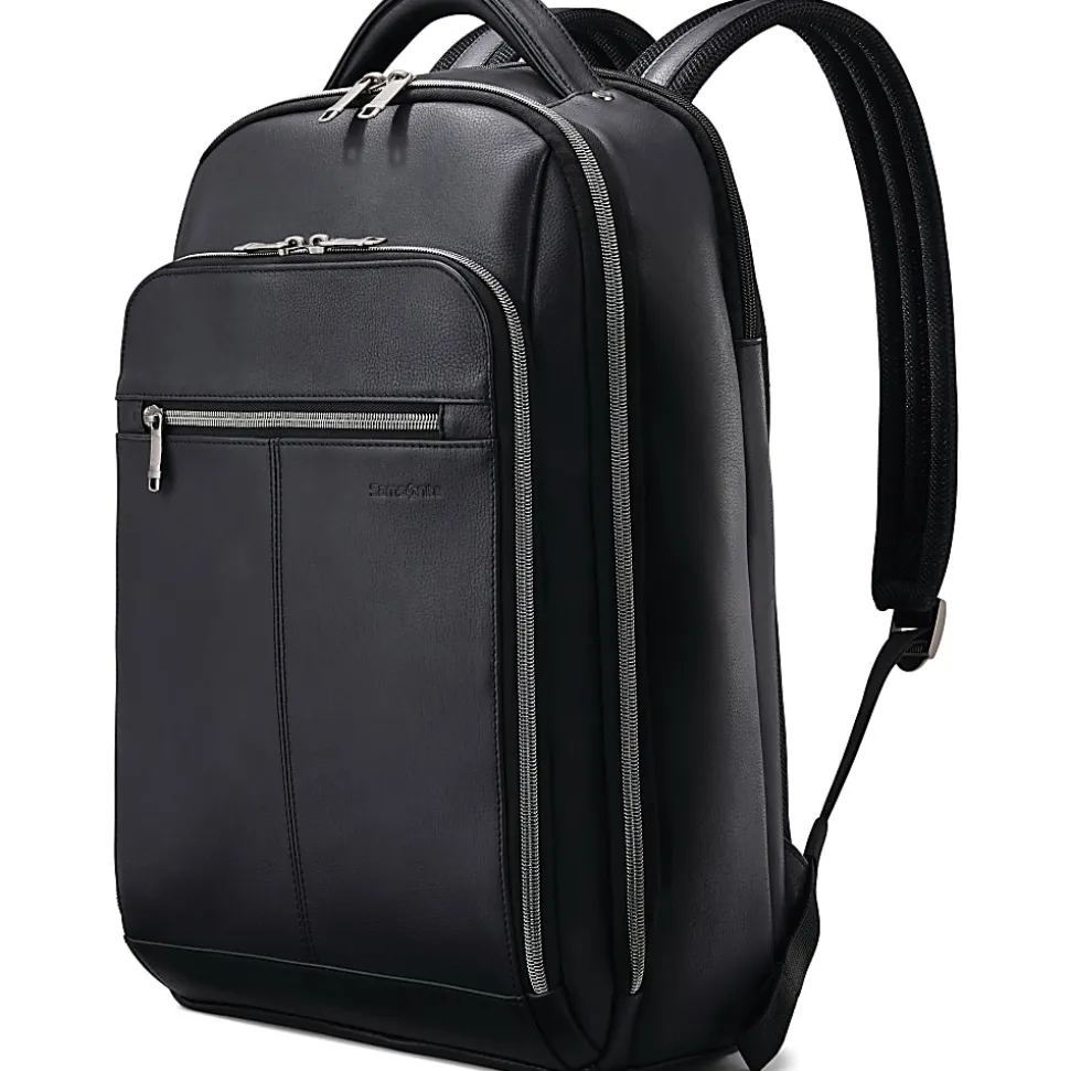 Samsonite Carrying Case (Backpack) for 15.6" Notebook - Black - Damage Resistant, Scuff Resistant, Scratch Resistant - 1260371041