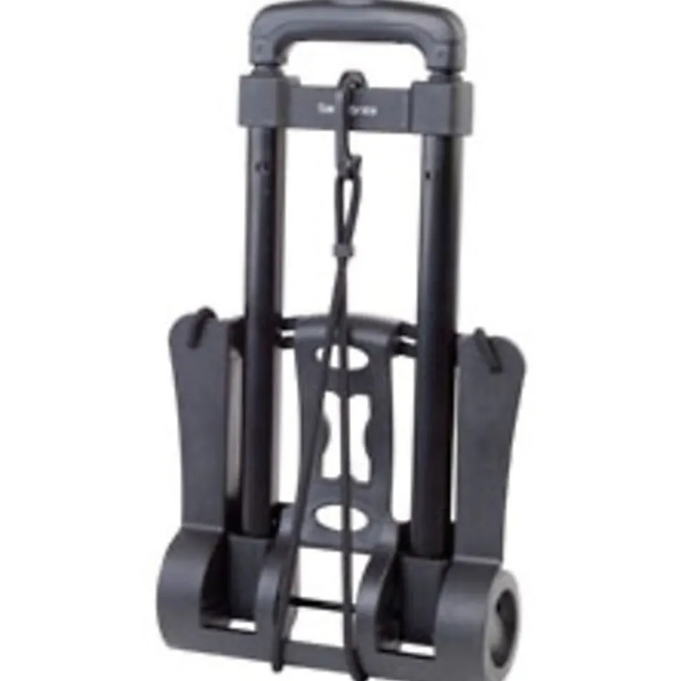 Samsonite® Compact Folding Luggage Cart, 70 Lb. Capacity, 37"H x 10"W x 12"D, Black