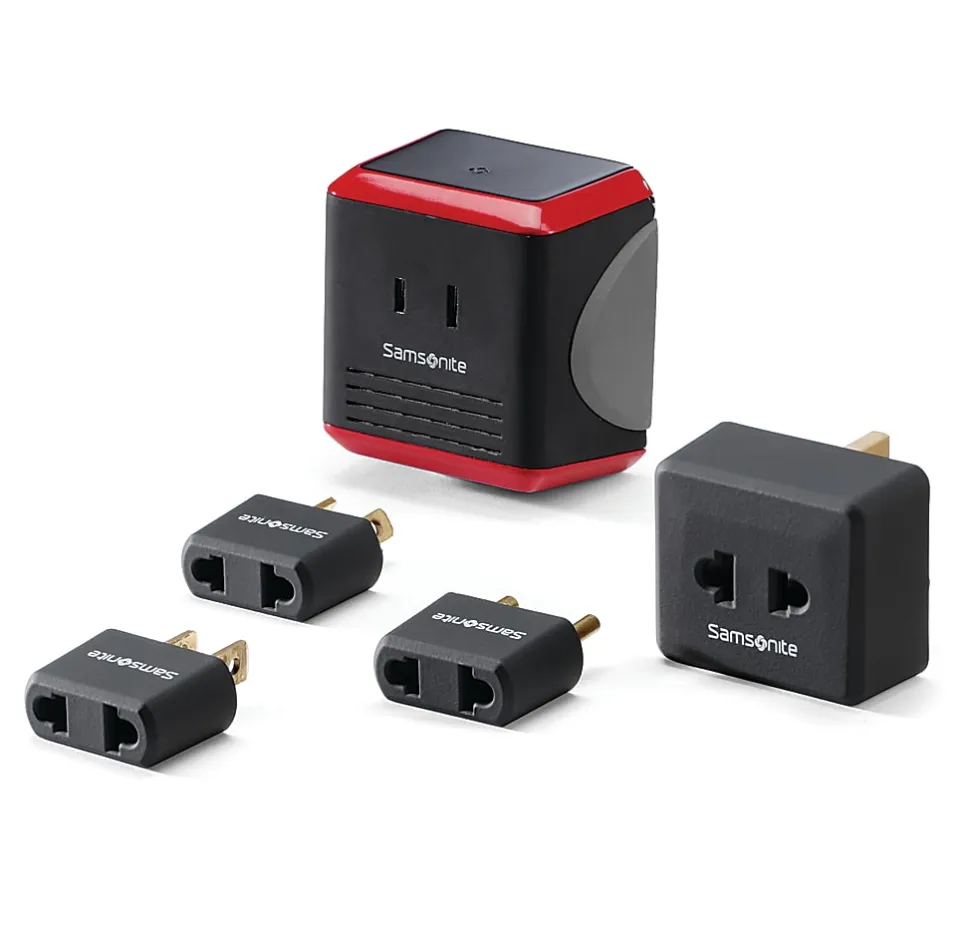 Samsonite® Power Adapter, Converter/Adapter, Black