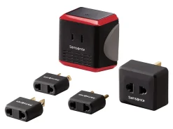 Samsonite® Power Adapter, Converter/Adapter, Black