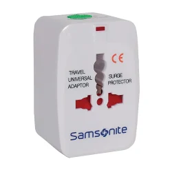 Samsonite® Power Adapter, World Wide, White