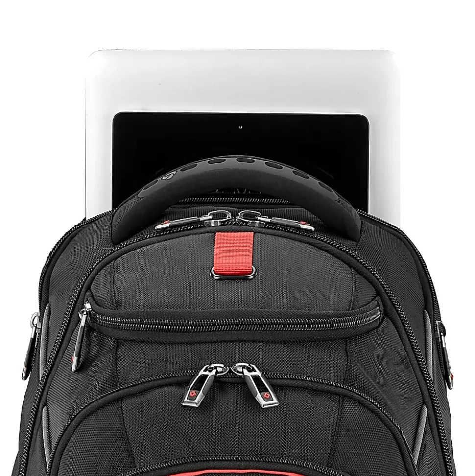 Samsonite Tectonic Nutech Carrying Case Backpack For 11" to 17" Laptops, Black