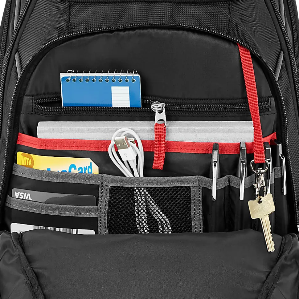 Samsonite Tectonic Nutech Carrying Case Backpack For 11" to 17" Laptops, Black