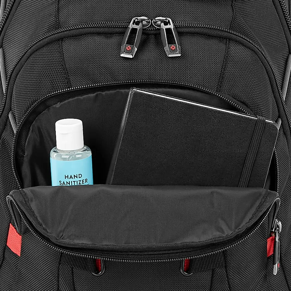 Samsonite Tectonic Nutech Carrying Case Backpack For 11" to 17" Laptops, Black