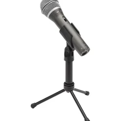 Samson Q2U Rugged Wired Dynamic Microphone - Gray - 6.56 ft - Mono - 50 Hz to 15 kHz - 32 Ohm -54 dB - SAQ2U