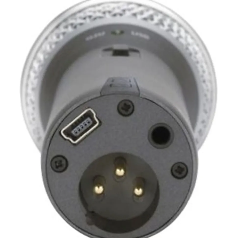 Samson Q2U Rugged Wired Dynamic Microphone - Gray - 6.56 ft - Mono - 50 Hz to 15 kHz - 32 Ohm -54 dB - SAQ2U
