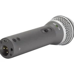 Samson Q2U Rugged Wired Dynamic Microphone - Gray - 6.56 ft - Mono - 50 Hz to 15 kHz - 32 Ohm -54 dB - SAQ2U