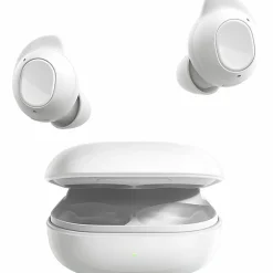 Samsung Galaxy Buds FE SM-R400NZWAXAR Earset - Bixby - Stereo - True Wireless - Bluetooth - Earbud - Binaural - In-ear - White