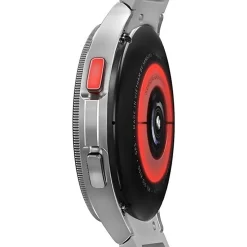 Samsung Galaxy Watch4 Classic, 46mm, Silver, LTE - 16 GB - 1.50 GB Standard Memory - 1.4" - Android Wear - SMR895UZSAXAA