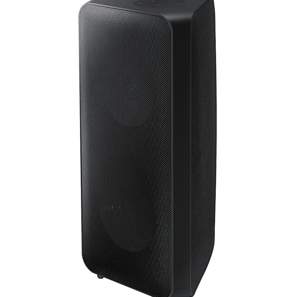 Samsung MX-ST40B 2.0 Bluetooth Speaker System - 160 W RMS - Black - Wireless LAN - Battery Rechargeable - USB