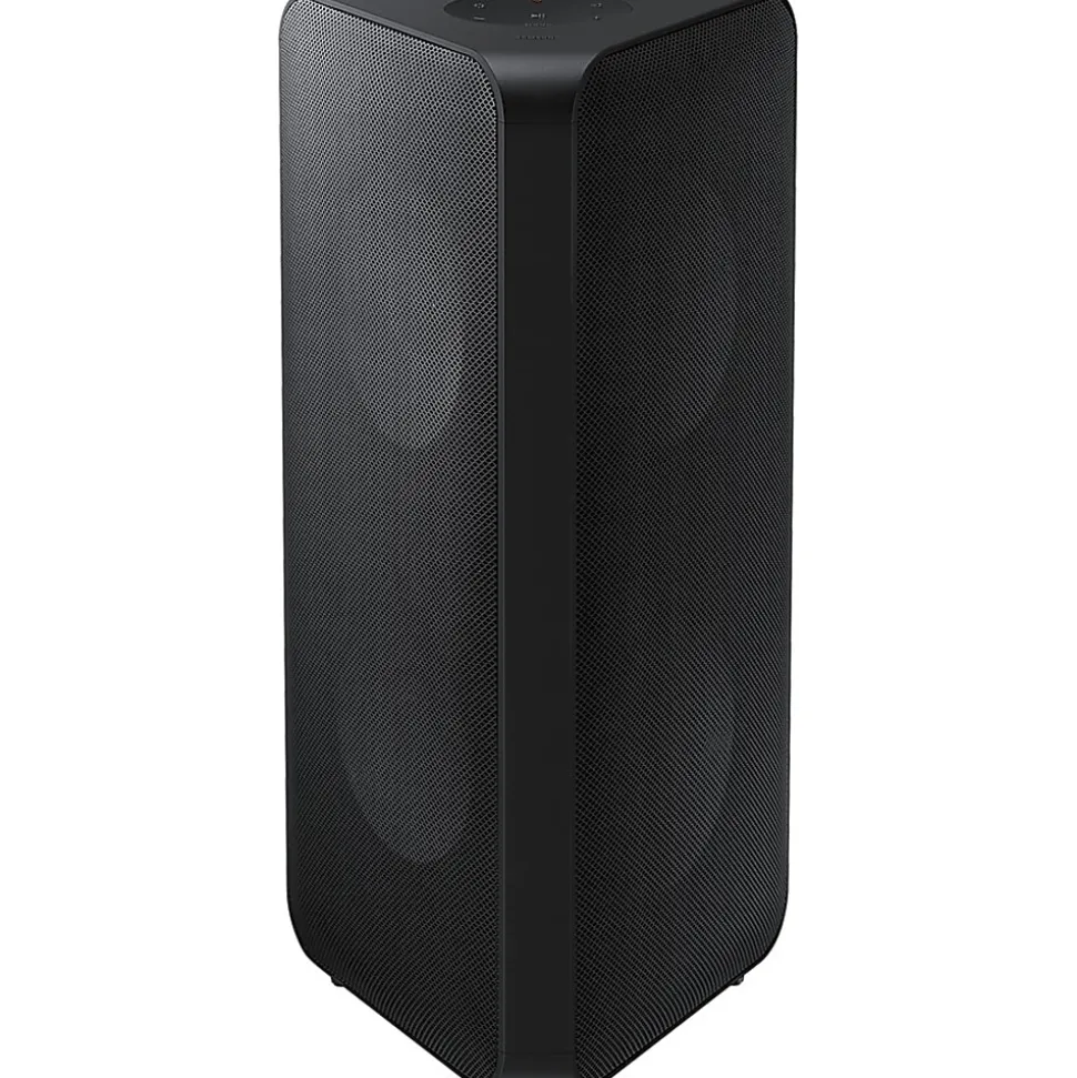 Samsung MX-ST40B 2.0 Bluetooth Speaker System - 160 W RMS - Black - Wireless LAN - Battery Rechargeable - USB