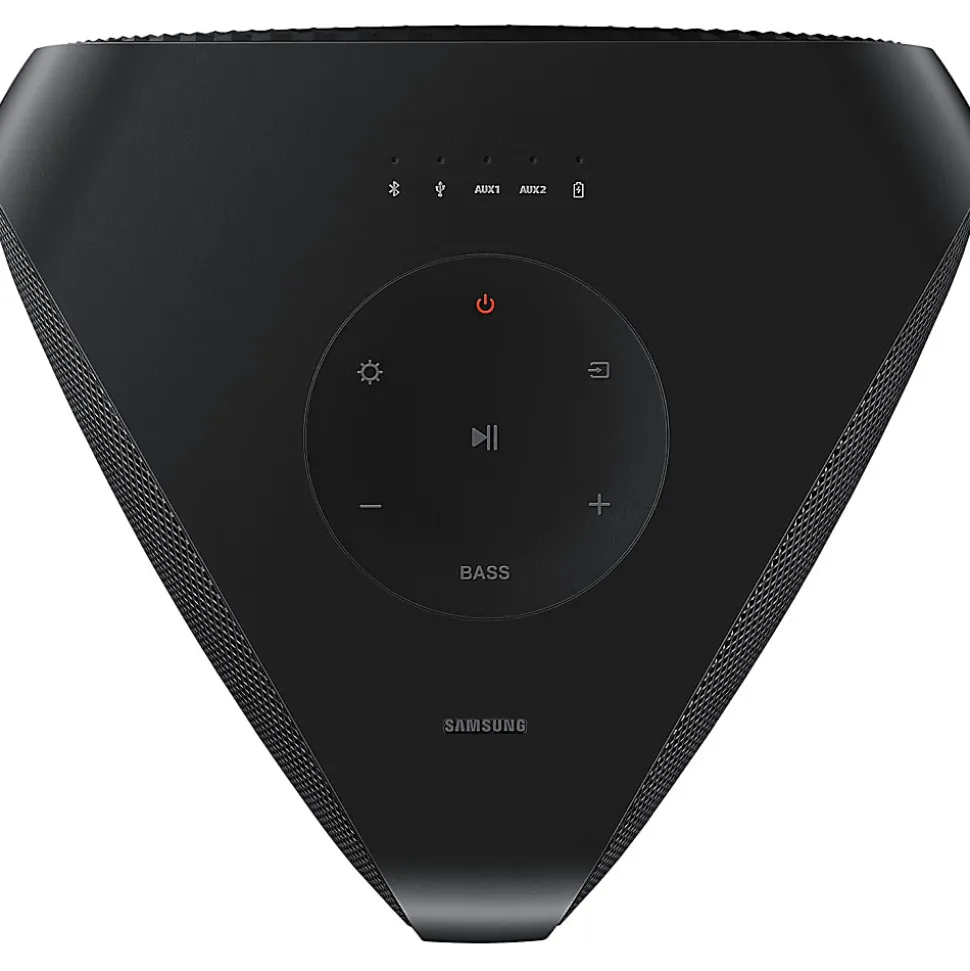 Samsung MX-ST40B 2.0 Bluetooth Speaker System - 160 W RMS - Black - Wireless LAN - Battery Rechargeable - USB
