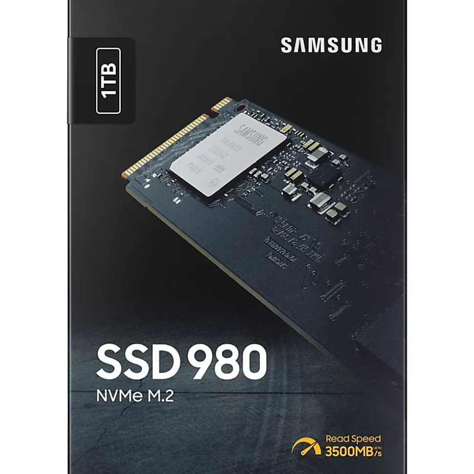 Samsung 980 PCIe 3.0 NVMe Internal Gaming Solid State Drive, 1TB